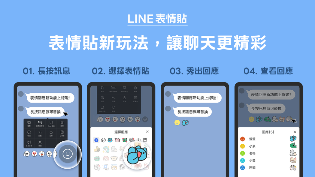 如何在LINE中添加表情？